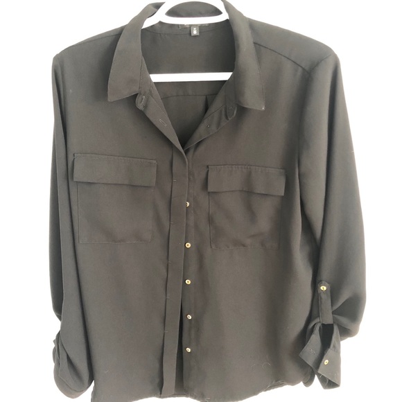 Chiffon Dynamite Blouse/Work Top - Picture 2 of 4